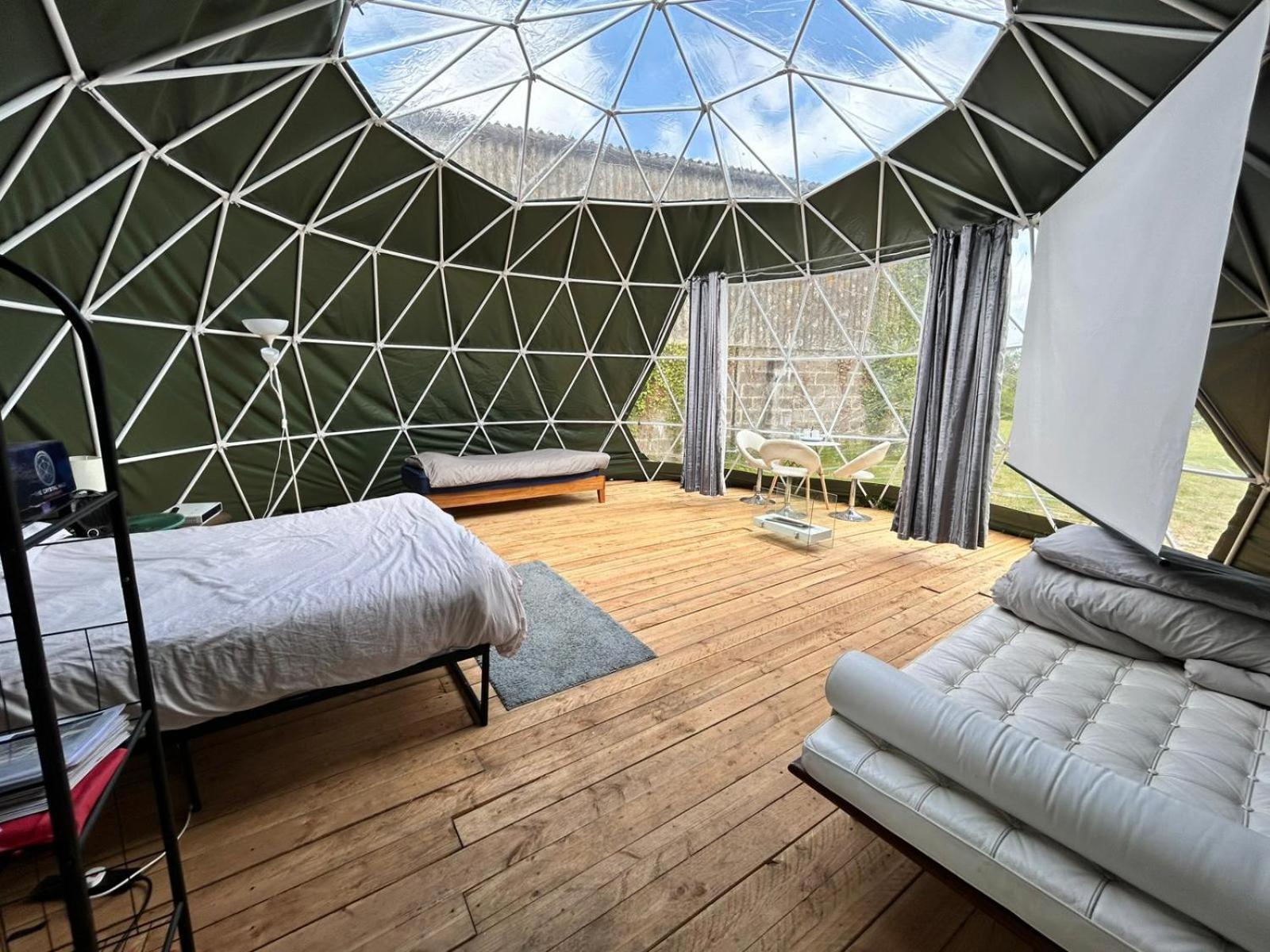 Lincoln Big Green Dome, Hot Tub, Projector, Firepit Washingborough Exteriör bild